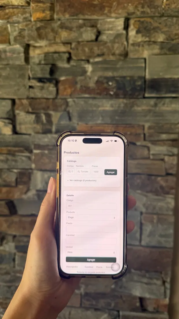 App móvil diseñada por Growth Studio
